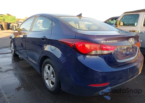 2014 Hyundai Elantra Se из США, поврежденный, VIN 5NPDH4AE4EH530803
